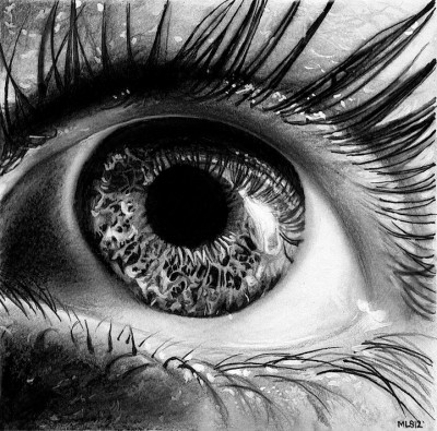  Dibujos hiperrealistas de ojos por Martin Lynch Smith