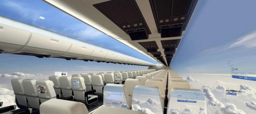 Windowless Fuselage  el futuro de los aviones comerciales